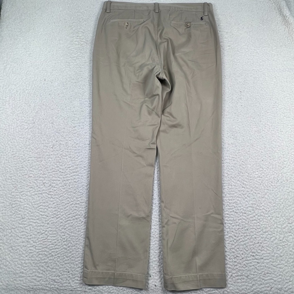Polo Ralph Lauren Pants Men 34x31 Classic Fit The‎ Polo Chino Twill Khaki Pony - Picture 4 of 15